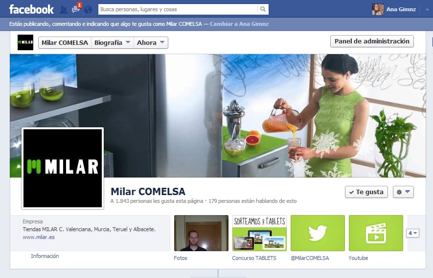 milar-facebook-fanpage